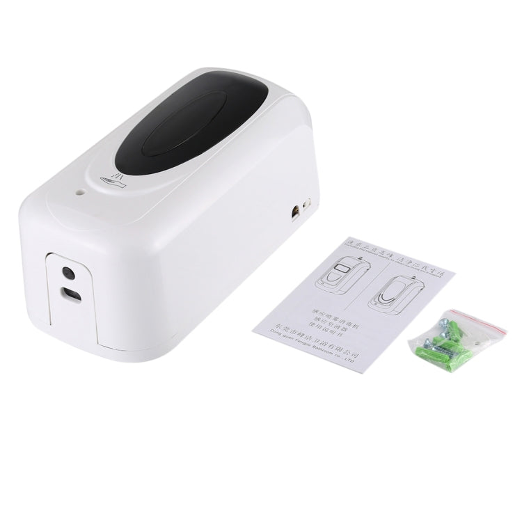 F1303 1000ML Touchless Automatic Infrared Sensor Spray Sterilization Dispenser, F1303