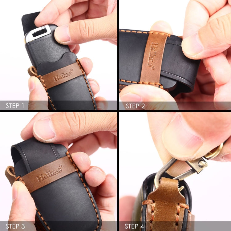 For Cadillac / CT5 / CT6 / XT6 C088 Car Key Leather Protective Case, C088