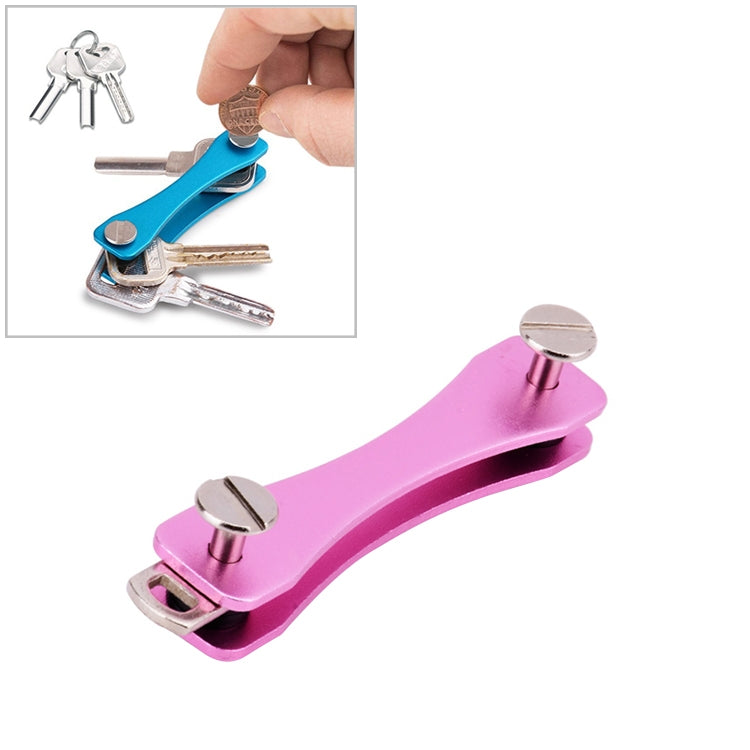 Portable Metal Key Storage Clip, (Red), (Black), (Orange), (Pink), (Green), (Grey)