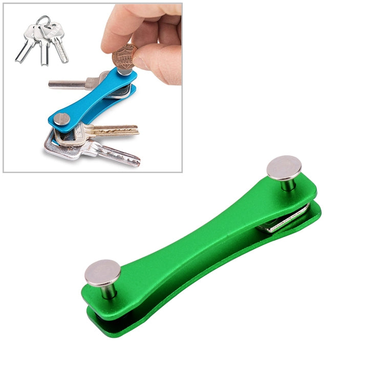 Portable Metal Key Storage Clip, (Red), (Black), (Orange), (Pink), (Green), (Grey)