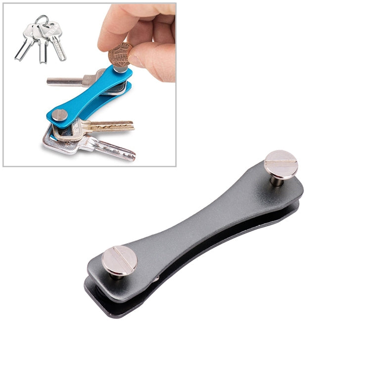 Portable Metal Key Storage Clip, (Red), (Black), (Orange), (Pink), (Green), (Grey)