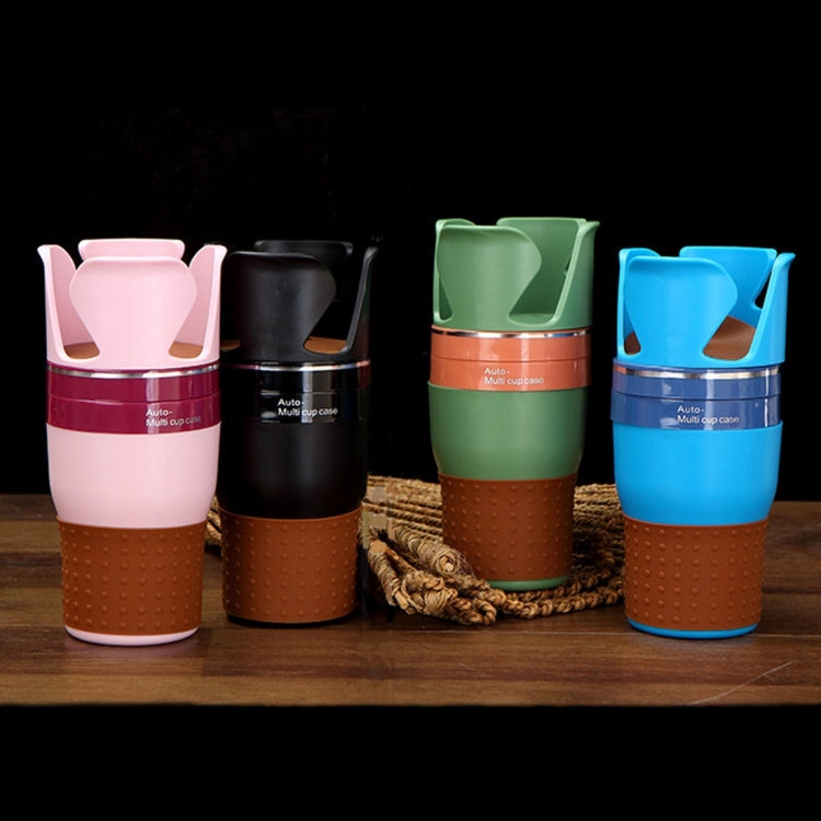 SB-1088 5 in 1 Auto Multi-functional Cup Holder Smartphone Drink Sunglasses Card Coin Small Accessories Holder, SB-1088(Pink), SB-1088(Blue）, SB-1088(Green), SB-1088(Black)