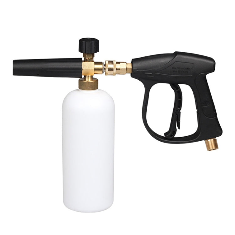 High Pressure Car Wash Foam Gun Soap Foamer Generator Water Sprayer Gun, Outer Wire: 14 x 1.5, Outer Wire: 14 x 1.5