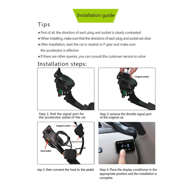 TROS KS-5Drive Potent Booster for Proton Perodua Axia Electronic Throttle Controller, For Proton Perodua Axia