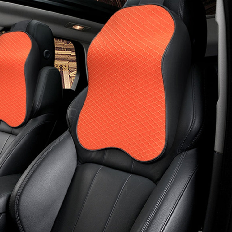 Four Seasons Breathable Memory Foam Car Neck Pillow Polyester Headrest