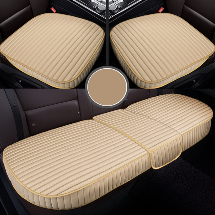 3 in 1 Car Seat Cushion Free Binding All Inclusive Seat Mat Set, All Inclusive (Beige), All Inclusive (Red), All Inclusive (Black), All Inclusive (Coffee), All Inclusive (Grey), All Inclusive (Blue)