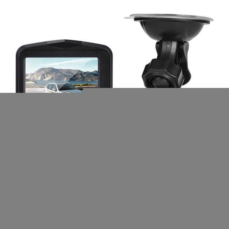 2.4 inch Car 480P Single Recording Shield Driving Recorder DVR Support Parking Monitoring / Loop Recording (Black), 2.4 inch