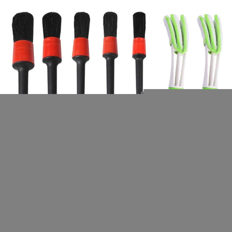 11 in 1 Car Wash Cleaning Brush Tools Set, Random Color Delivery, 11 in 1