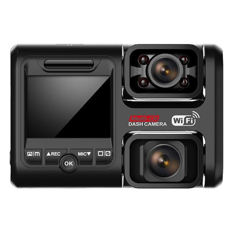 Z30 WiFi Dual-lens HD 2160P Non-light Night Vision 360-degree Panoramic Driving Recorder, GPS Version, Z30 GPS Version