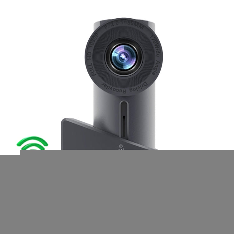 Car WiFi Dual Camera Hidden 360 Degree Rotation Car Driving Recorder, WiFi Dual Camera