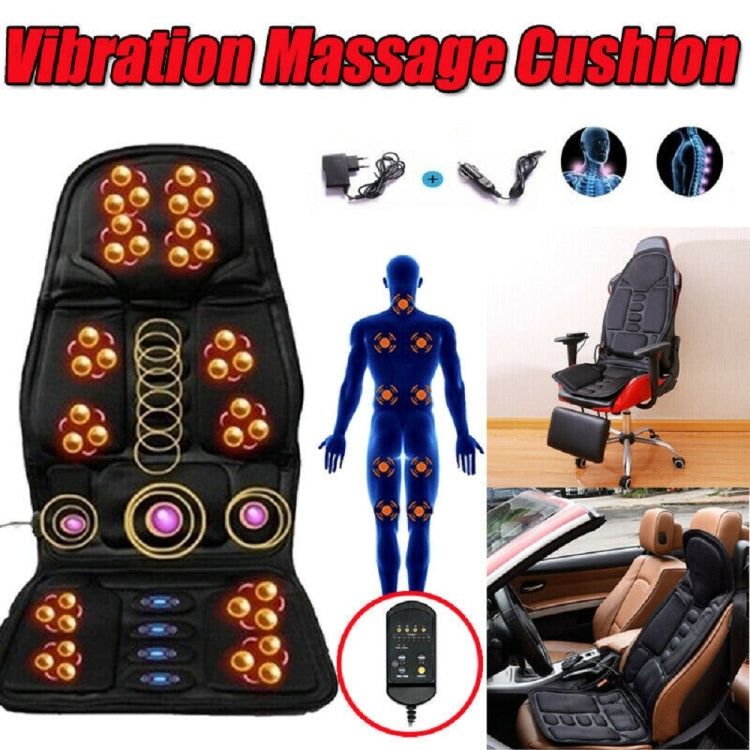 7 Massage Heads 8 Modes Car / Household Multifunctional Whole Body Cervical Massage Seat Cushion, 7 Massage Heads AU Plug, 7 Massage Heads US Plug, 7 Massage Heads EU Plug, 7 Massage Heads UK Plug