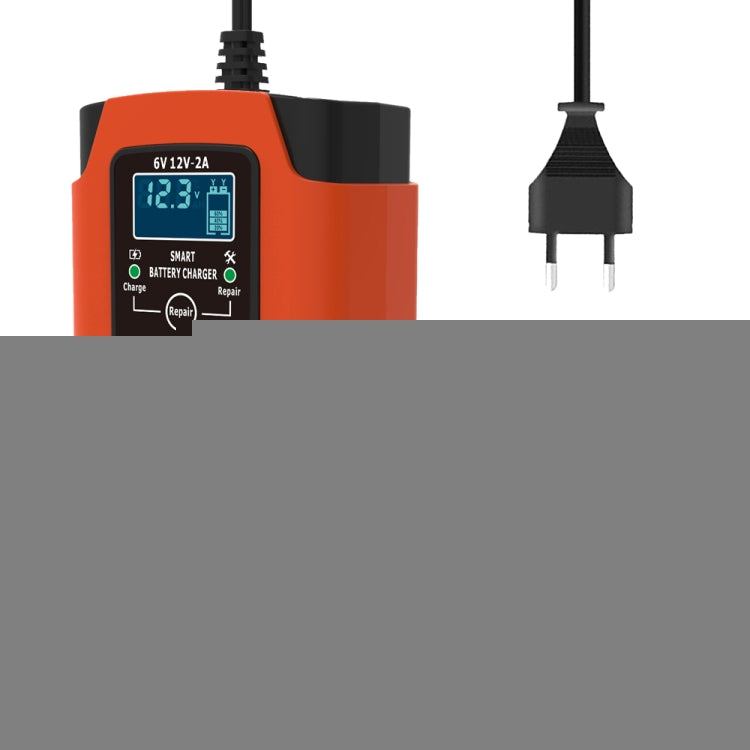 FOXSUR 2A / 6V / 12V Car / Motorcycle 3-stage Full Smart Battery Charger, 2A, US Plug, 2A, EU Plug, 2A, JP Plug, 2A, UK Plug