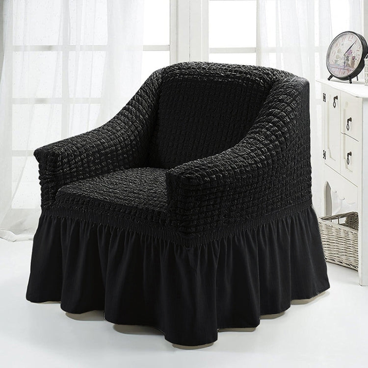 Four Seasons Universal Elastic Full Coverage Skirt Style Sofa Cover, Size: Single S 90-140cm