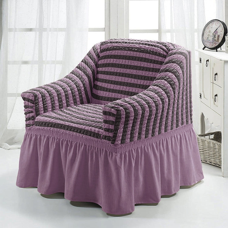 Four Seasons Universal Elastic Full Coverage Skirt Style Sofa Cover, Size: Single S 90-140cm
