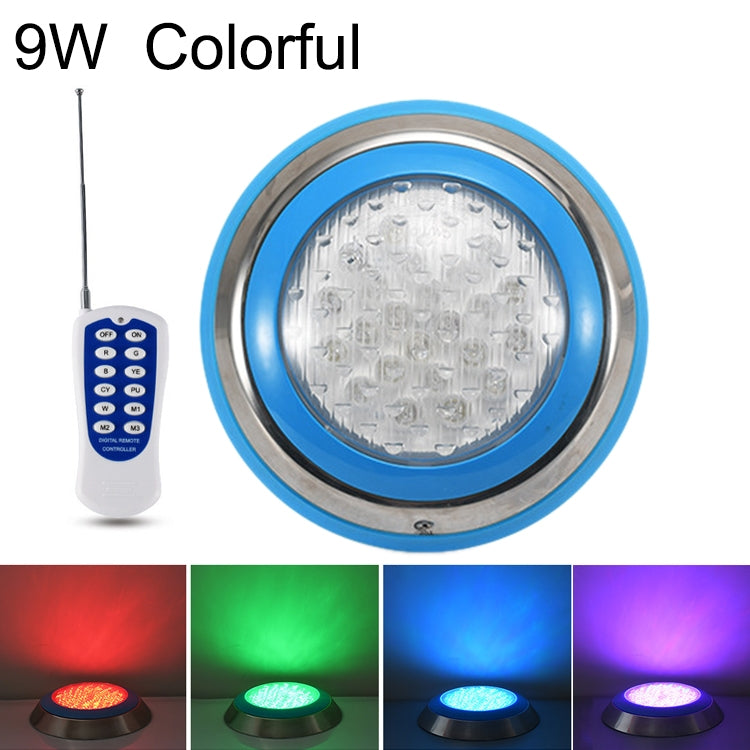LED Stainless Steel Wall-mounted Pool Light Landscape Underwater Light, 6W, 9W, 12W, 15W, 18W, 24W, 36W