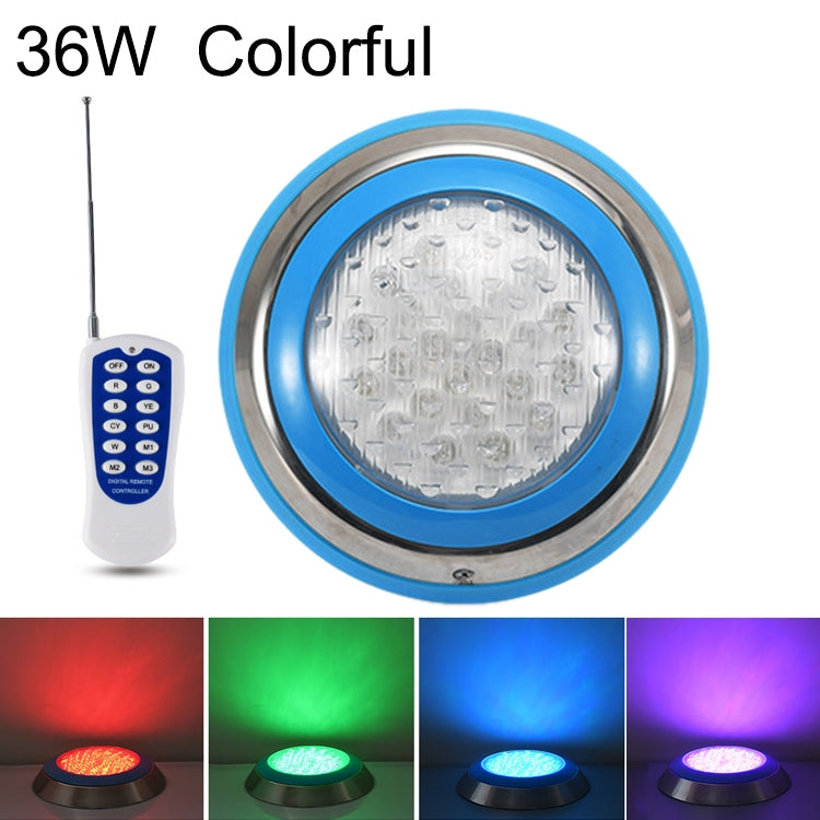 LED Stainless Steel Wall-mounted Pool Light Landscape Underwater Light, 6W, 9W, 12W, 15W, 18W, 24W, 36W