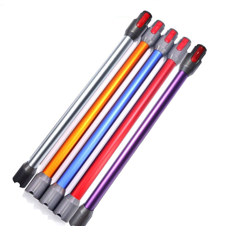 Vacuum Cleaner Extension Rod Metal Straight Pipe, al Straight Pipe(Purple), Straight Pipe(Red), Straight Pipe(Silver), Straight Pipe(Orange), Straight Pipe(Blue)