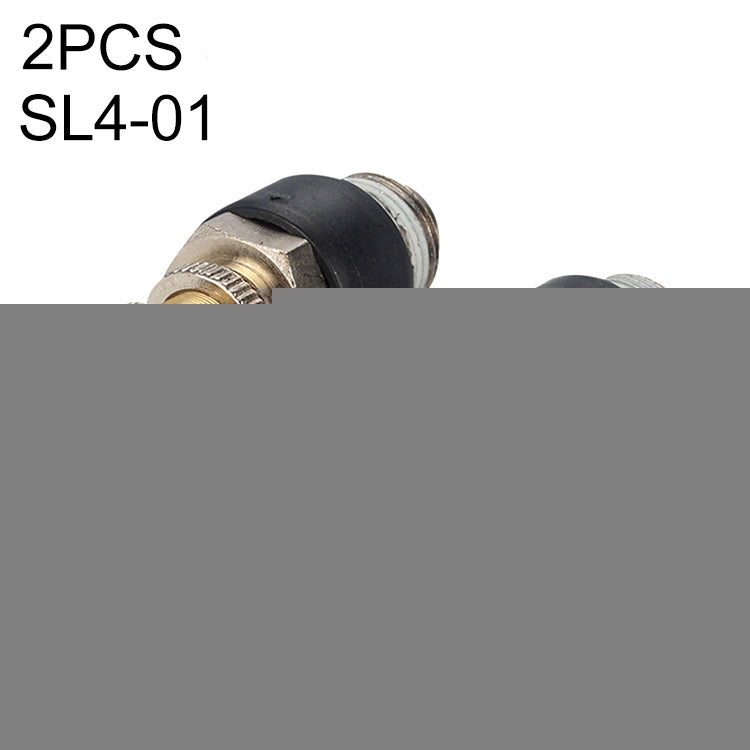 SL4-01 LAIZE 2pcs Throttle Valve Quick Fitting Pneumatic Connector, SL4-01 (2pcs), SL4-02, SL4-M5 (2pcs), SL6-01 (2pcs), SL6-02, SL6-03, SL6-04, SL6-M5 (2pcs), SL8-01 (2pcs), SL8-02, SL8-03, SL8-04, SL10-01 (2pcs), SL10-02, SL10-03, SL10-04, SL12-02   ...