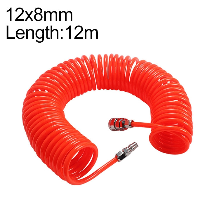 LAIZE Compressor Air Flexible PU Spring Tube with Connector, 8x5mm, 3m, with Connector, 8x5mm, 6m, with Connector, 8x5mm, 9m, with Connector, 8x5mm, 12m, with Connector, 8x5mm, 15m, with Connector, 10x6.5mm, 6m, with Connector                          ...