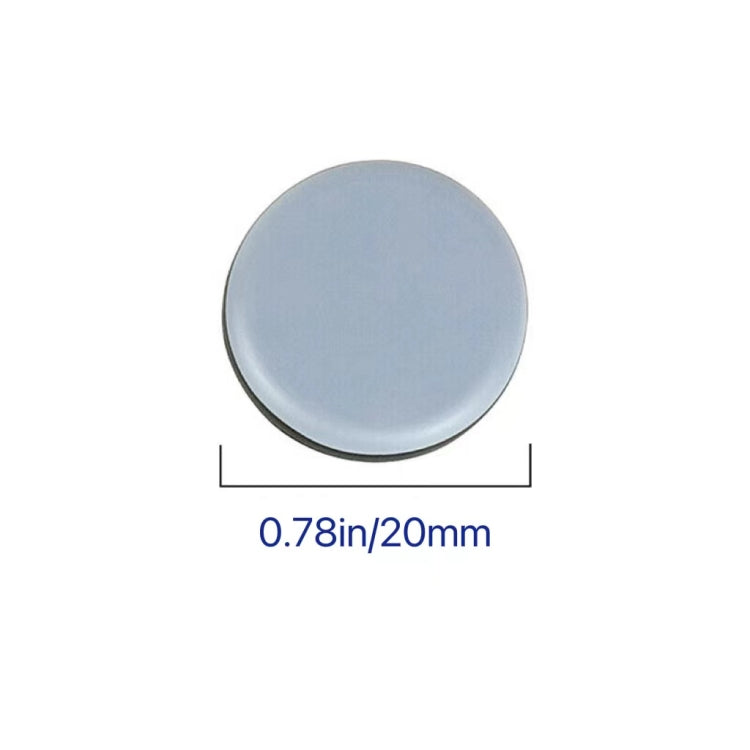 16 in 1 20mm Round Table Chairs Non-slip Foot Mat, 16 in 1 20mm