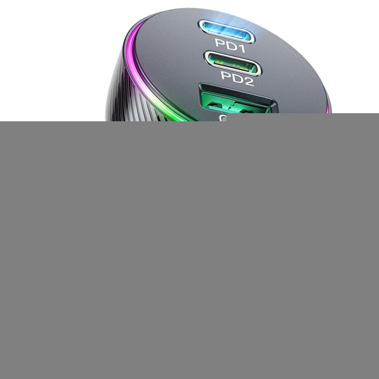 JOYROOM JR-CL26 70W 3-port USB+USB-C / Type-C Car Charger, JR-CL26
