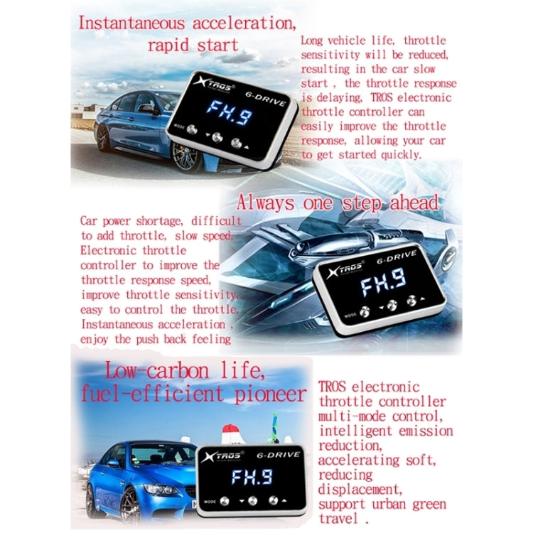 TROS TS-6Drive Potent Booster Electronic Throttle Controller, For Hyundai Elantra 2016-