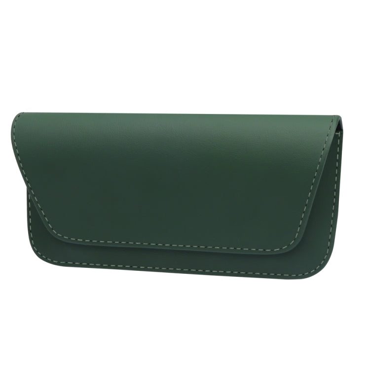3064 Napa Texture Leather Car Glasses Storage Bag, 3064 (Olive Green), 3064 (Black), 3064 (Grey), 3064 (Brown)