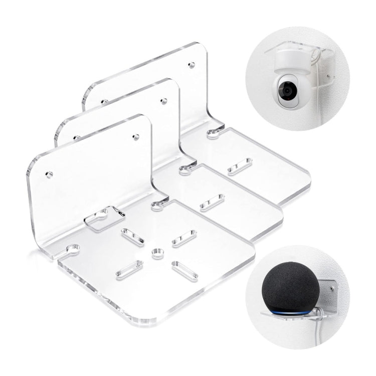 YX112 3pcs Acrylic Small Wall Mount