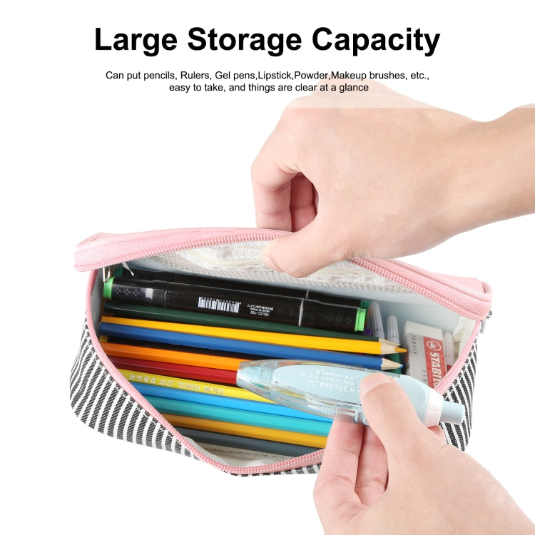 HAWEEL Pencil Case Cosmetic Storage Organizer Canvas Glasses Bag, Size: 230 x 110 x 70mm, 230 x 110 x 70mm