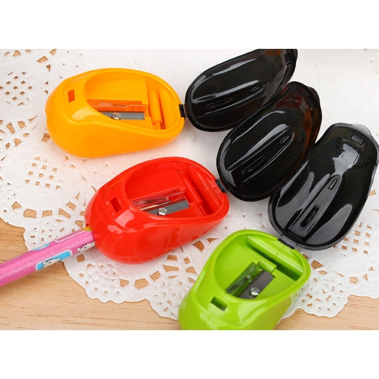 10 PCS Creative Mouse Style Pencil Sharpeners Mechanical Machine School Stationery Office Supplies, Random Color Delivery, Mouse Style