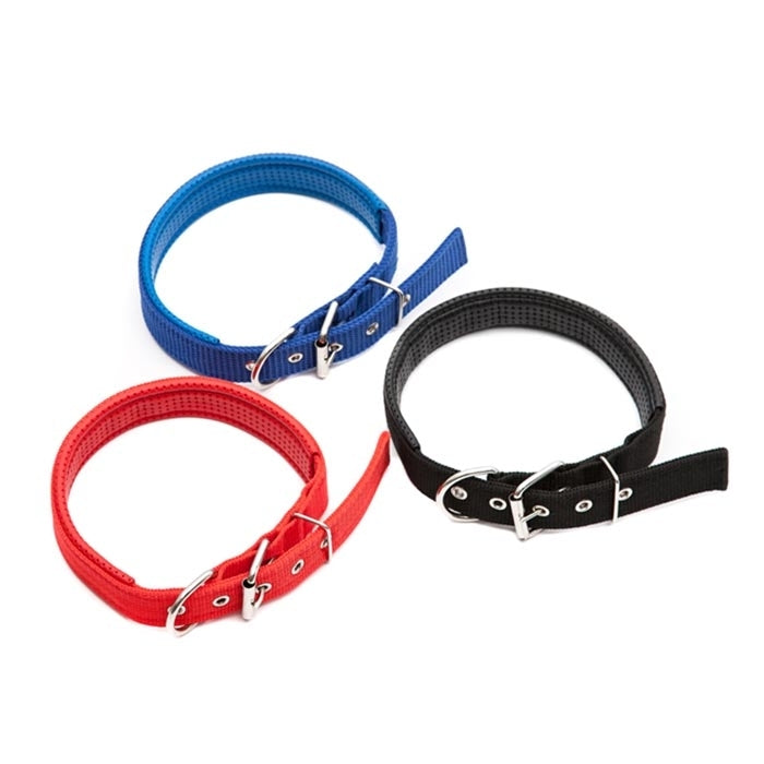 Foam Cotton  Polyester Pet Collars Pet Neck Strap Dog Neckband Cats Dogs Collars, 3.5cm x 57cm, 3.5cm x 57cm Red, 3.5cm x 57cm Black