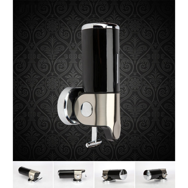 Dual Hotel Shower Manual Dispenser Wall Mounted Washing Liquid Shampoo Soap Bottle, Capacity: 1000ml, 1000ml/Dark Red, 1000ml/Silver, 1000ml/Black, 1000ml/Gold, 1000ml/Transparent, 1000ml/White