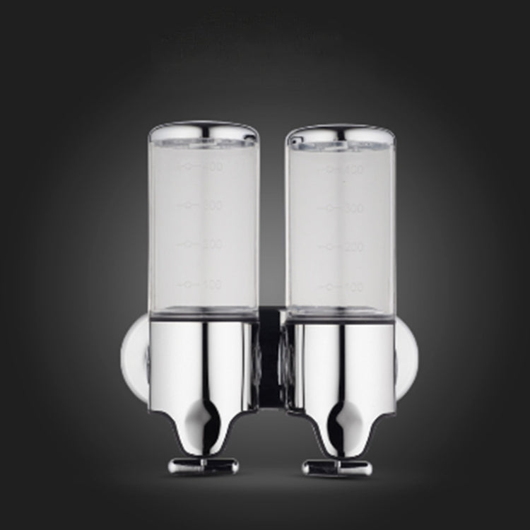 Dual Hotel Shower Manual Dispenser Wall Mounted Washing Liquid Shampoo Soap Bottle, Capacity: 1000ml, 1000ml/Dark Red, 1000ml/Silver, 1000ml/Black, 1000ml/Gold, 1000ml/Transparent, 1000ml/White