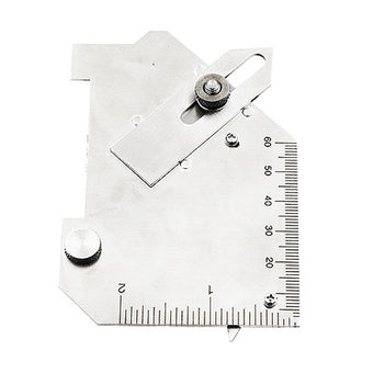 MG-8 Cam-type Stainless Steel Fillet Weld Gauge Multi-function Welding Inspection Ruler, MG-8