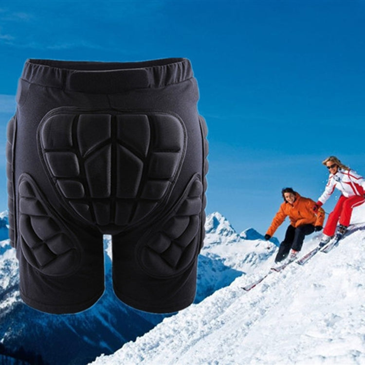 WOLFBIKE Adult Skiing Skating Snowboarding Protective Gear Outdoor Sports Hip Padded Shorts, Size : S, Size : S