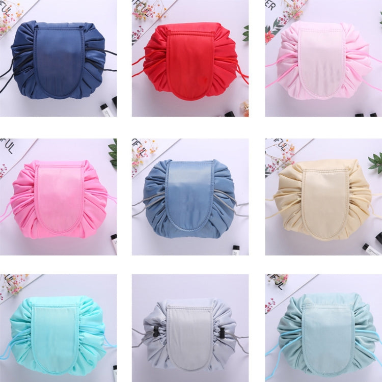 Travel Large Volume Drawstring Bag Cosmetic Sundries Storage Bag, Black, Pink, Light Grey, Light Pink, Mint Green, Navy Blue, Red