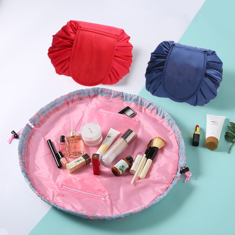 Travel Large Volume Drawstring Bag Cosmetic Sundries Storage Bag, Black, Pink, Light Grey, Light Pink, Mint Green, Navy Blue, Red