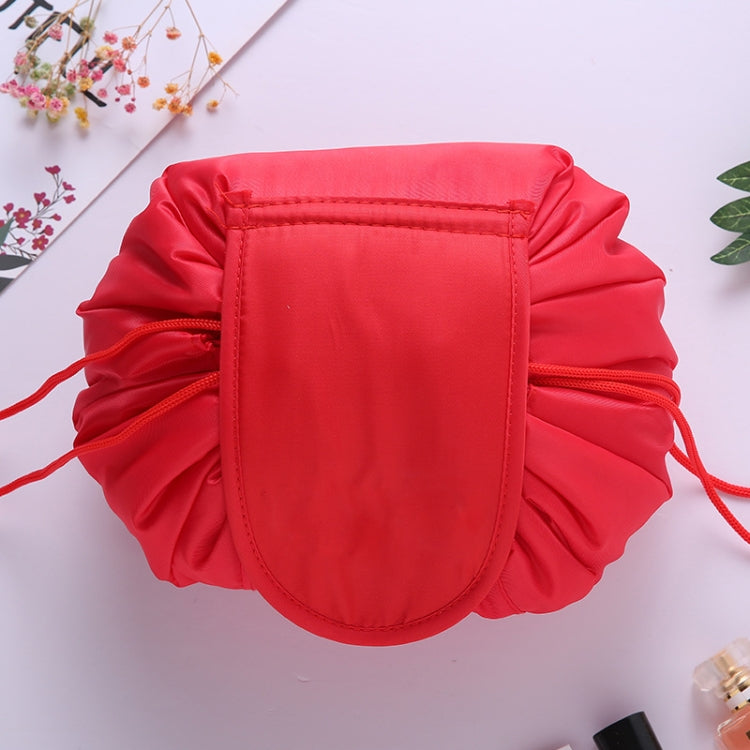 Travel Large Volume Drawstring Bag Cosmetic Sundries Storage Bag, Black, Pink, Light Grey, Light Pink, Mint Green, Navy Blue, Red