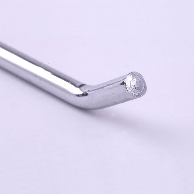 10pcs 3.5mm Supermarket Iron Grid Shelf Hook, Length: 10cm, 3.5mm  10cm