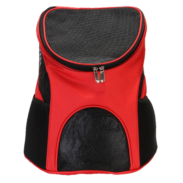 Portable Folding Nylon Breathable Pet Carrier Backpack, Size: 45 x 36 x 31cm, Size: 45 x 36 x 31cm Black, Size: 45 x 36 x 31cm Coffee, Size: 45 x 36 x 31cm Blue, Size: 45 x 36 x 31cm Red