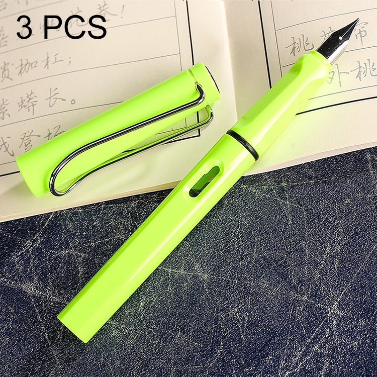 3 PCS School Office Extra Fine Titanium Alloy Nib Transparent Piston Fountain Pen(Black), Random Delivery(0.5mm/0.38mm Nib), HC3328B, HC3328E, HC3328F, HC3328G, HC3328L, HC3328LG, HC3328P, HC3328R, HC3328TE, HC3328TG, HC3328TH, HC3328TL, HC3328TT      ...