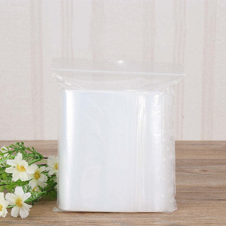 100pcs/pack PE Self Sealing Clear Zip Lock Packaging Bag, 9cm x 13cm, Custom Printing and Size are welcome, 9*13cm