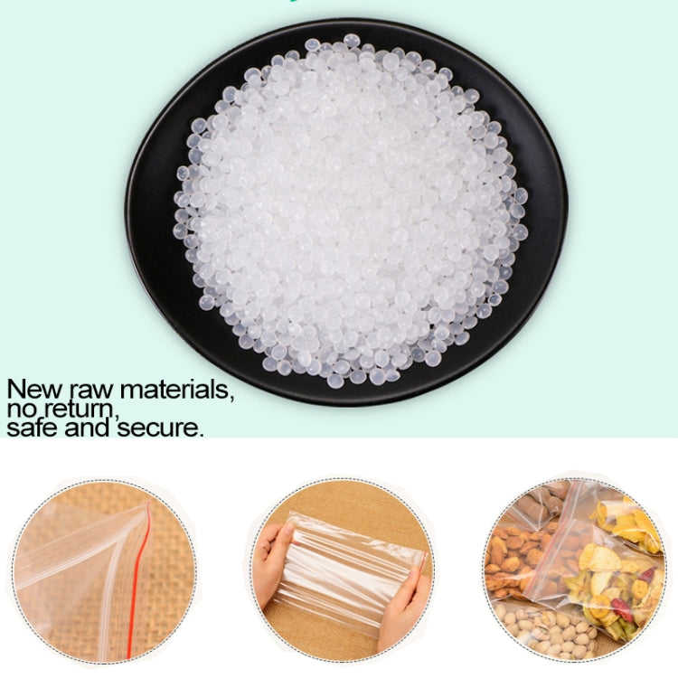 100pcs/pack PE Self Sealing Clear Zip Lock Packaging Bag, 12cm x 18cm, Custom Printing and Size are welcome, 12*18cm