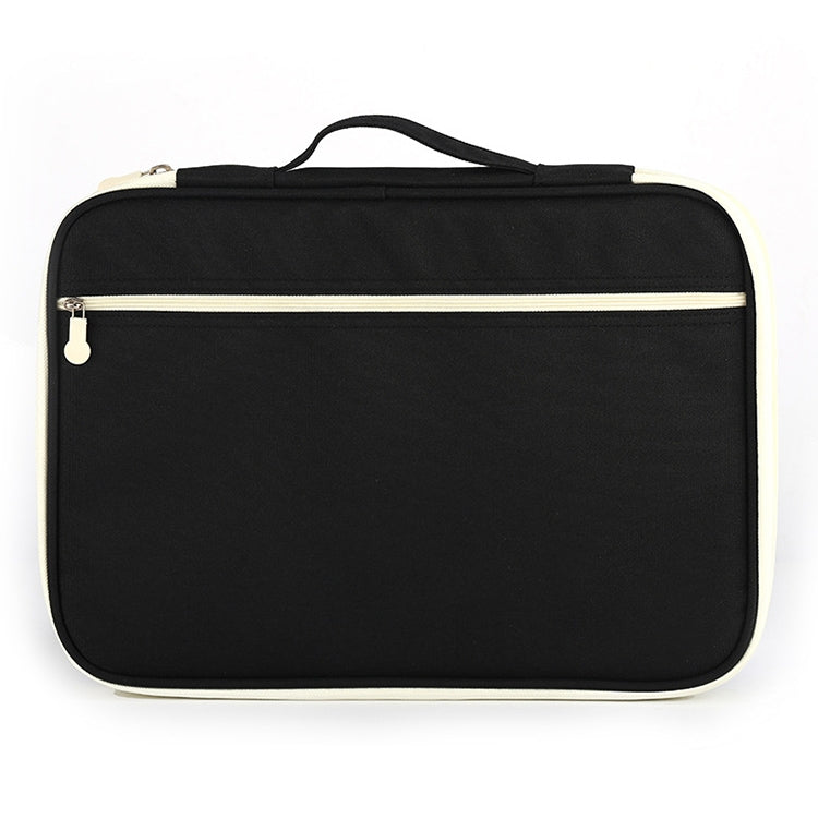 Office Supplies Multi-purpose Zipper Document Folder A4 Storage Bag