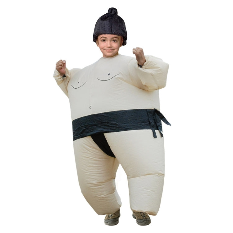 Children Inflatable Sumo Costume Halloween Christmas Festival Party Carnival Inflated Kids Clothes Cartoon Dolls, Children Inflatable