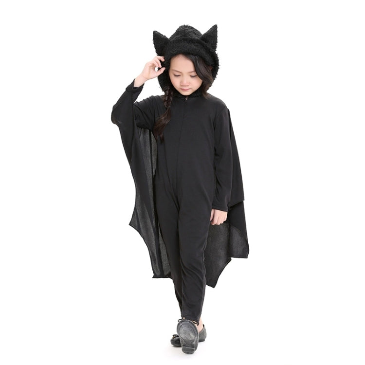 Halloween Costume Children Jumpsuit Bat Style Cosplay Costumes Stage Suit Size:M, Suggested Height:115-130cm, Size: M Children