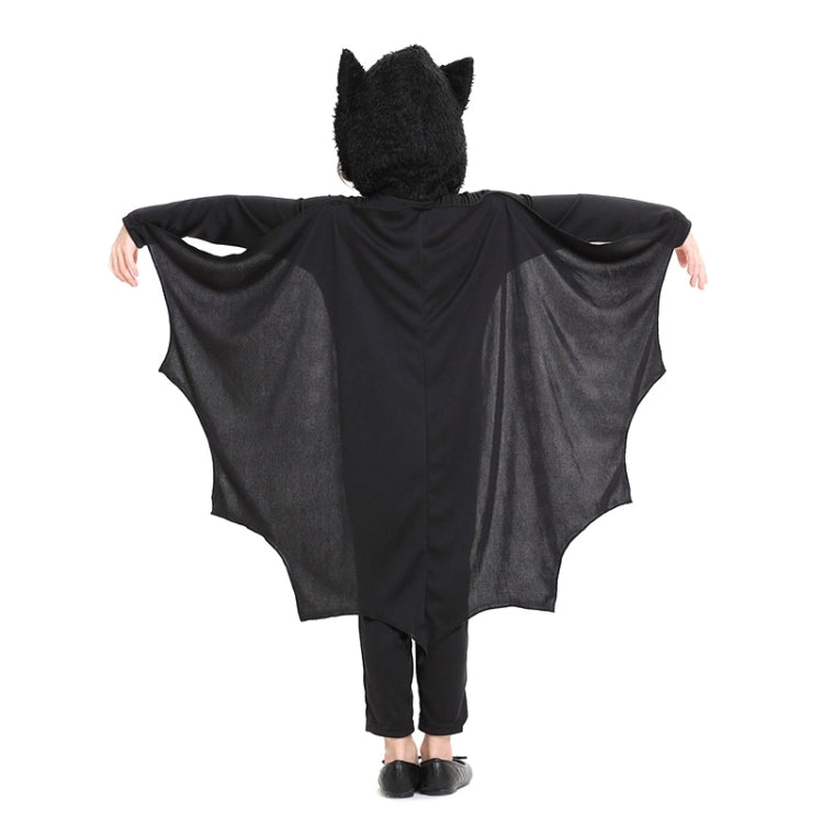 Halloween Costume Children Jumpsuit Bat Style Cosplay Costumes Stage Suit Size:L, Suggested Height:130-140cm, Size: L Children