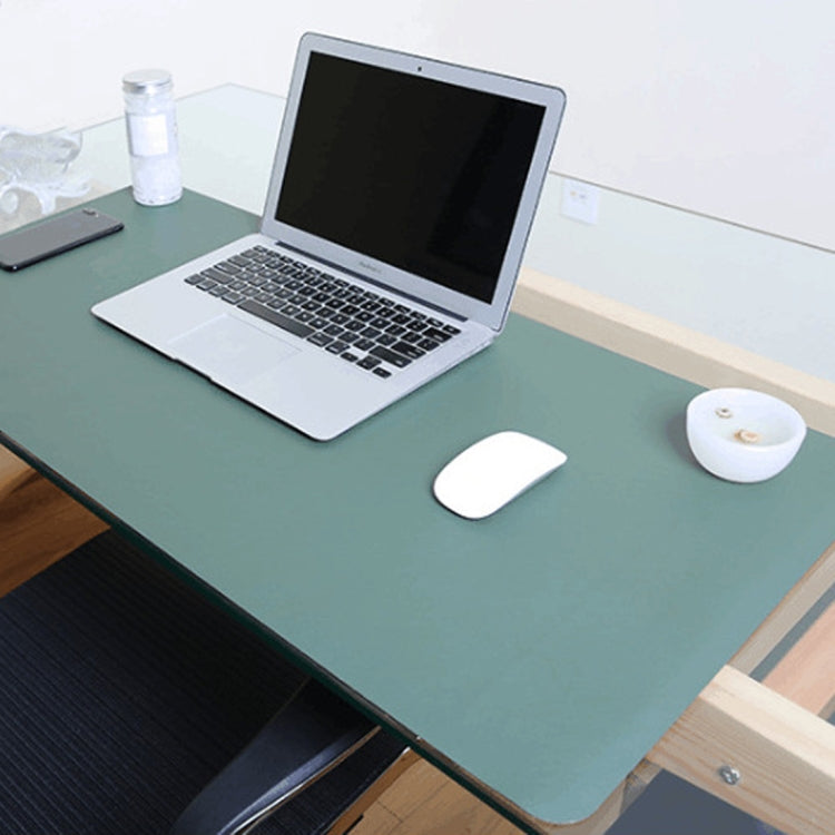 Multifunction Business Double Sided PU Leather Mouse Pad Keyboard Pad Table Mat Computer Desk Mat, Size: 80 x 40cm