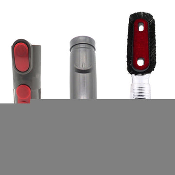 XD996 3 in 1 Handheld Tool Bendable Anti-static Suction Head Kits D931 D928 D907 for Dyson V6 / V7 / V8 / V9 / V10 Vacuum Cleaner, XD996