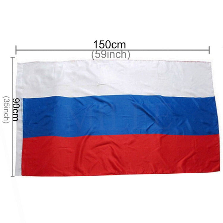 Polyester Material Russian Flag, Size: 150*90cm, Russian Flag